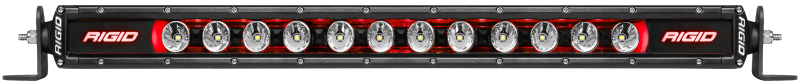 Rigid Industries 30in Radiance Plus SR-Series Single Row LED Light Bar with 8 Backlight Options